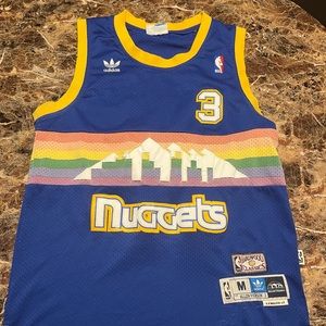 Denver Nuggets Allen Iverson Adidas Jersey Size M Hardwood Classics Basketball